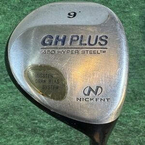 Nickent GH Plus 450 Hyper Steel 9 Wood RH Black Proforce 65 R Flex Golf Club